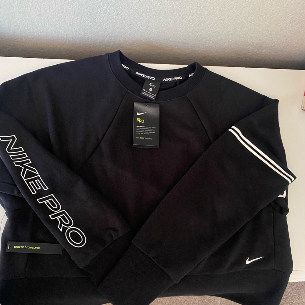 Nike Pro DRI-FIT Womens Crew M